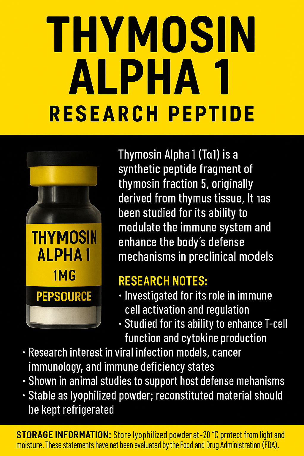 Thymosin Alpha 1 pack